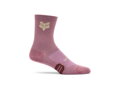 Fox Racing x Trek Ranger Mountainbike-Socken. - Hellviolett