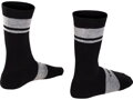 Trek Race Crew gepolsterte Radsocken aus Merinowolle – Schwarz