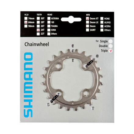 SHIMANO Kettenblätter DEORE XT FC-M780