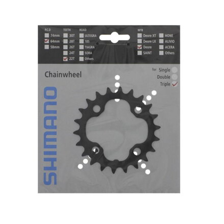 SHIMANO Kettenblätter DEORE FC-M590