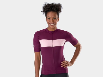 Trek Damen-Radtrikot Circuit LTD – Seide/Rot