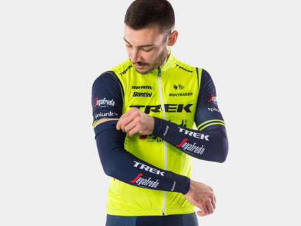 Bontrager Santini Trek-Segafredo Armstulpen Blau