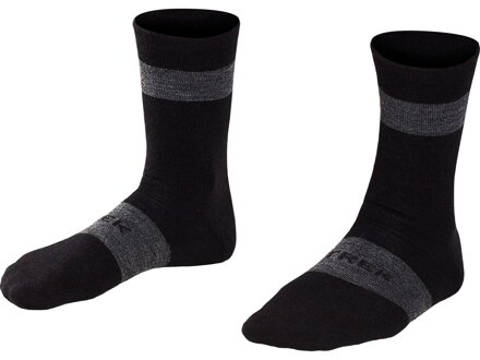 Bontrager Trek Race Crew Merinowollsocken schwarz