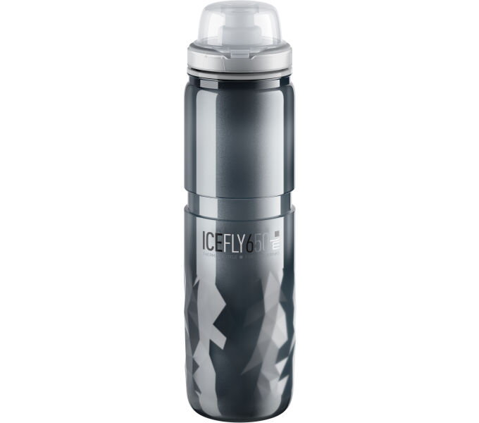 ELITE Trinkflasche ICE FLY 650 Rauch